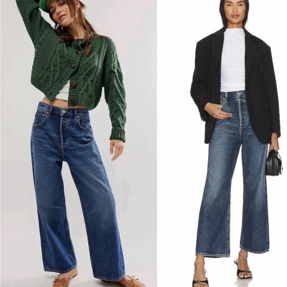 Citizens Of Humanity Denim - Citizens Of Humanity Gaucho Jeans larger fit